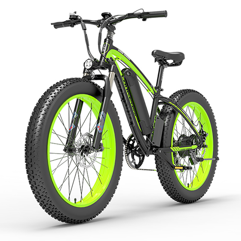 Lankeleisi XF4000 26 inches fat tire electric bike e-mountain bike 48V 16Ah lithium battery ebike bicycle