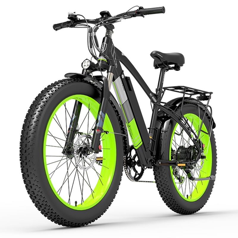 Lankeleisi XC4000 Electric Bike 1000W For Adult 26 inch Men's Mountain Bike Fat Tire E Bike Bicycle