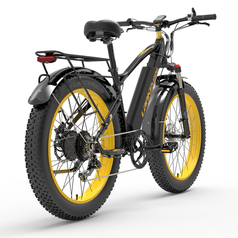 EU stock LANKELEISI XC4000 electric bike 1000w fat city ebike e mountain bike 26 inch electric bicycle