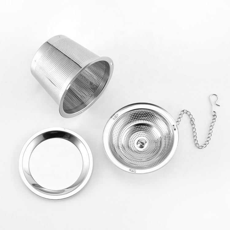 Loose Leaf Tea  Stainless Steel Tea Ball Strainer Infusers with lid