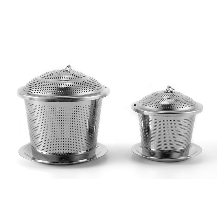 Loose Leaf Tea  Stainless Steel Tea Ball Strainer Infusers with lid