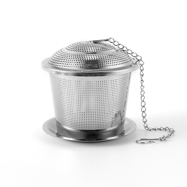 Loose Leaf Tea  Stainless Steel Tea Ball Strainer Infusers with lid