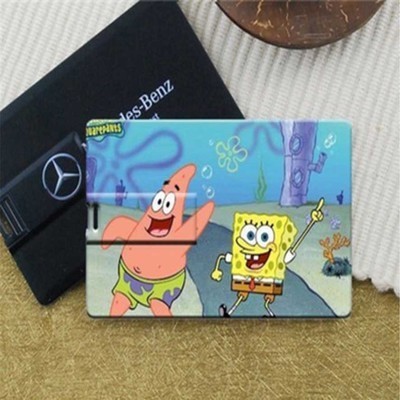 Shenzhen Facrotry Promotional Custom Logo Stick Business Card USB Flash Drive