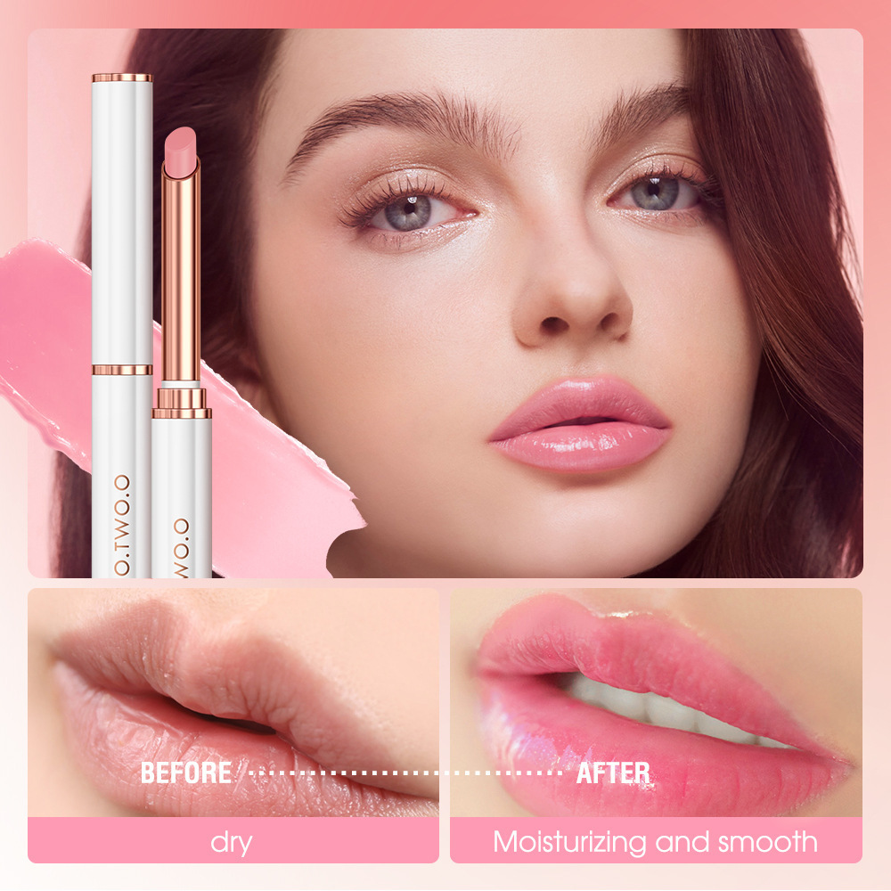 Brand O.TWO.O Waterproof Long Lasting Velvet Matte lipstick thin tube Lipstick High Moist Color Changing Lip Balm