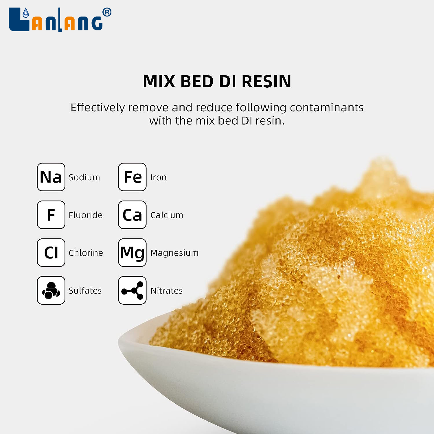 No More Water Spots - Mb400 Mixed Bed Ion Exchange Resin DI resin for RV,Car, Window Solar Water deionization