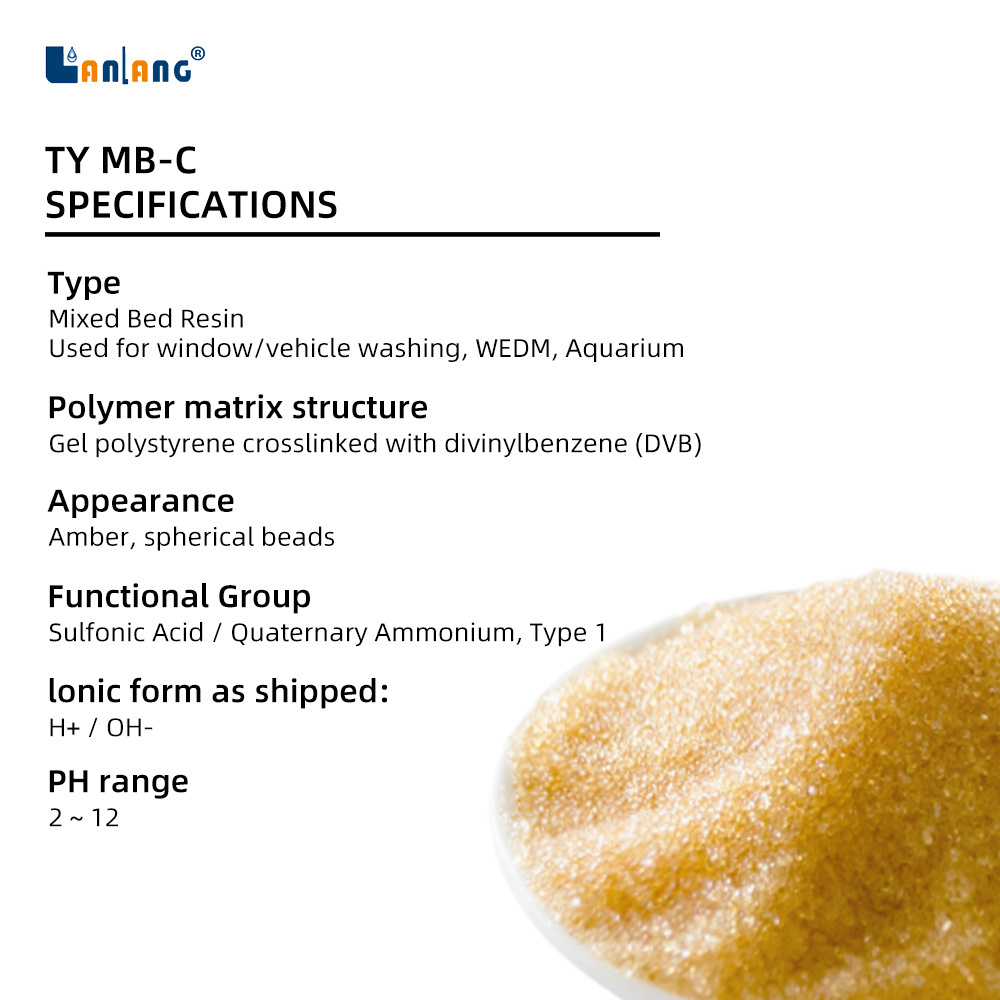 No More Water Spots - Mb400 Mixed Bed Ion Exchange Resin DI resin for RV,Car, Window Solar Water deionization