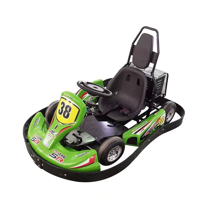 24V 250W electric go kart, with engine wheel brake mode, children adult pedal go kart for sale