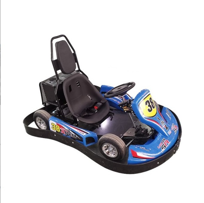 24V 250W electric go kart, with engine wheel brake mode, children adult pedal go kart for sale