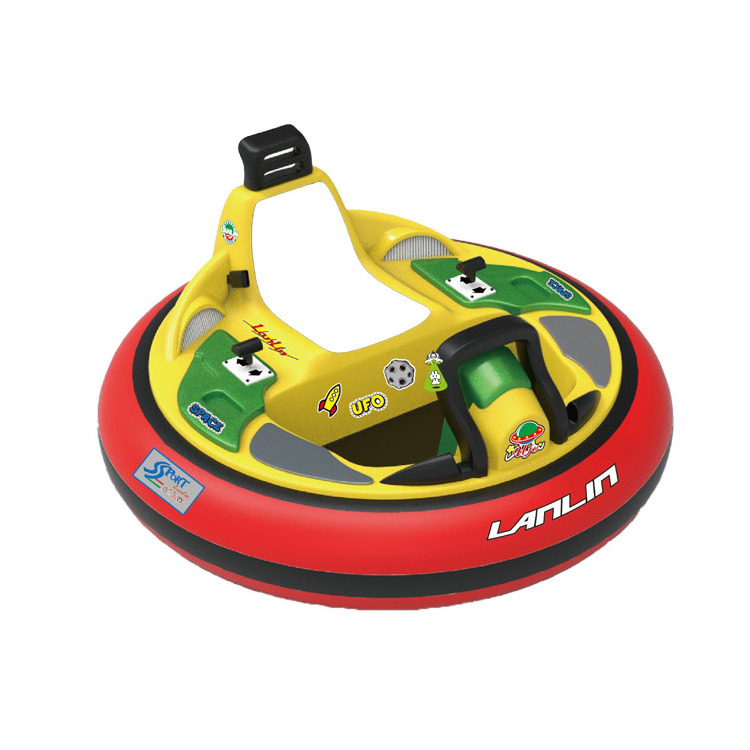 Amusement park UFO drift Mini children baby inflatable bumper stroller electric bumper battery bumper car