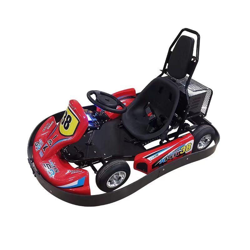 24V 250W electric go kart, with engine wheel brake mode, children adult pedal go kart for sale