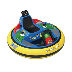 Amusement park UFO drift Mini children baby inflatable bumper stroller electric bumper battery bumper car