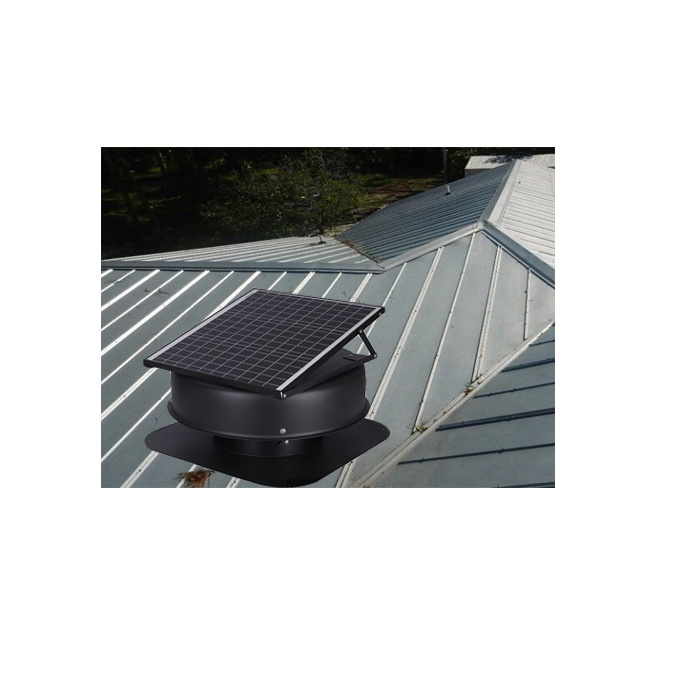 Australia America France hot sell attic fans for sale roof vent industrial axial fan roof top tent attic fan solar ventilation