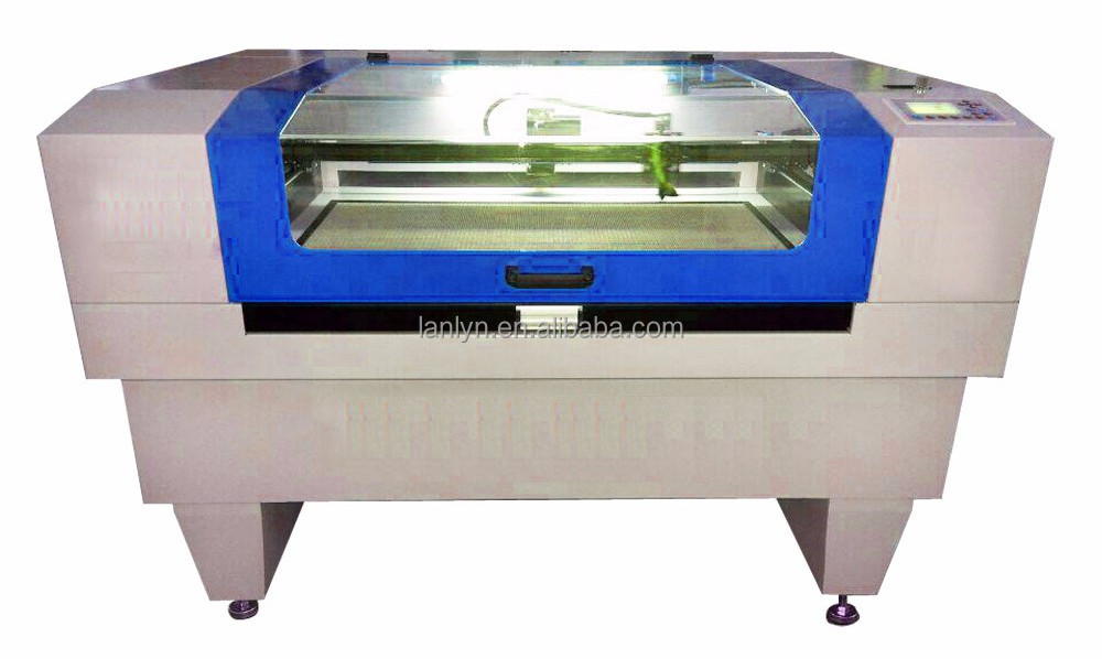 1600*1000mm dual heads CO2 laser cutting machine / large format tailoring laser cutting machine