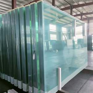 Customized large 4mm 5mm 6mm 8mm 10mm 12mm chemcally building tempered clear float glass price