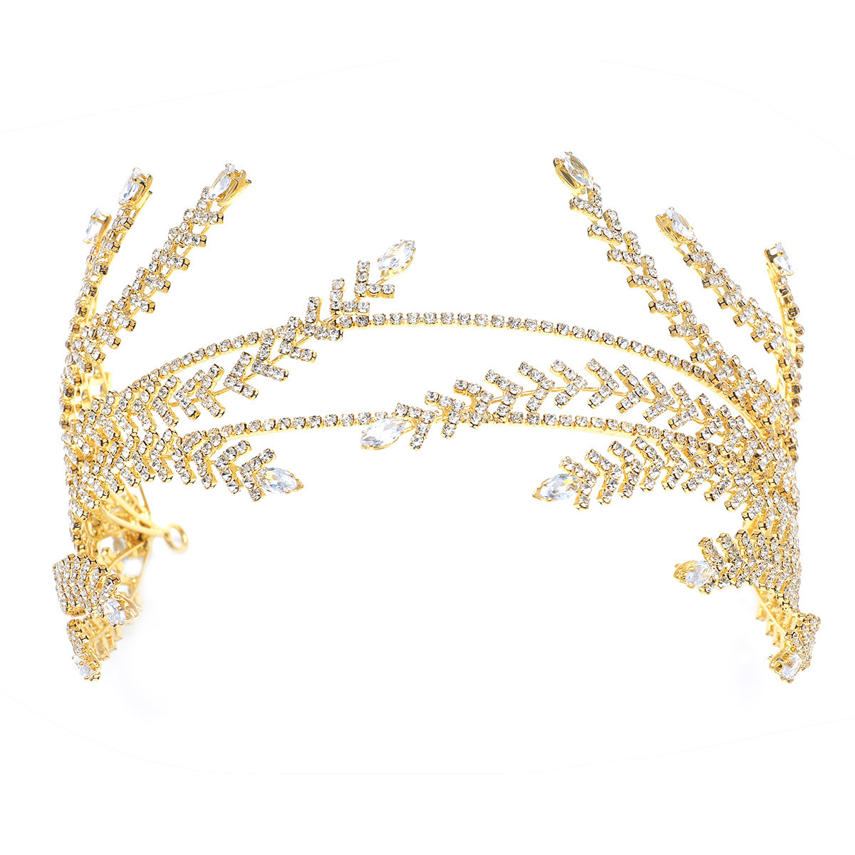 Fine Jewelry Wedding Hair Combs Exquisite Zirconia Brass Weeding Headpieces for Brides Hair Accessories for Bridal