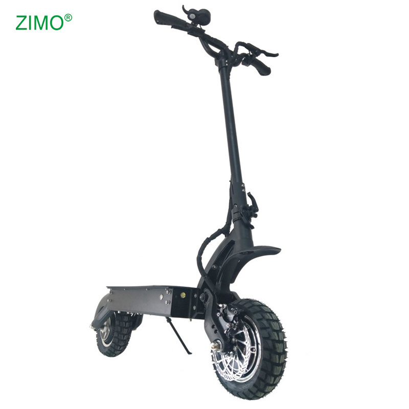 2024 Front & Rear 52V 1000W BLDC Hub Foldable Motor Dual Motor Kick Scooter Adult Big Wheel