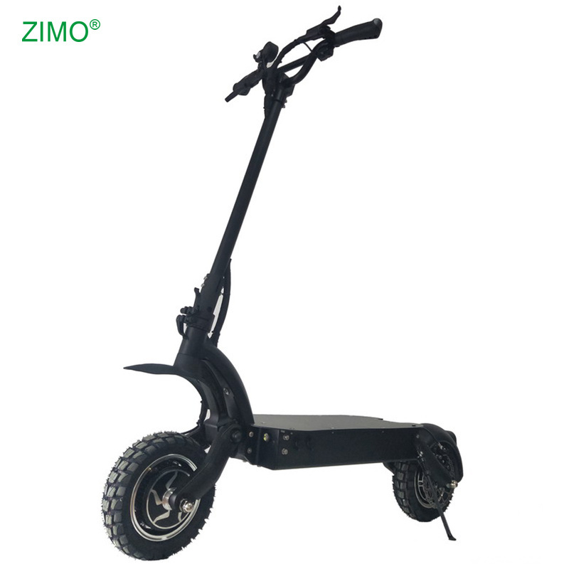 2024 Front & Rear 52V 1000W BLDC Hub Foldable Motor Dual Motor Kick Scooter Adult Big Wheel