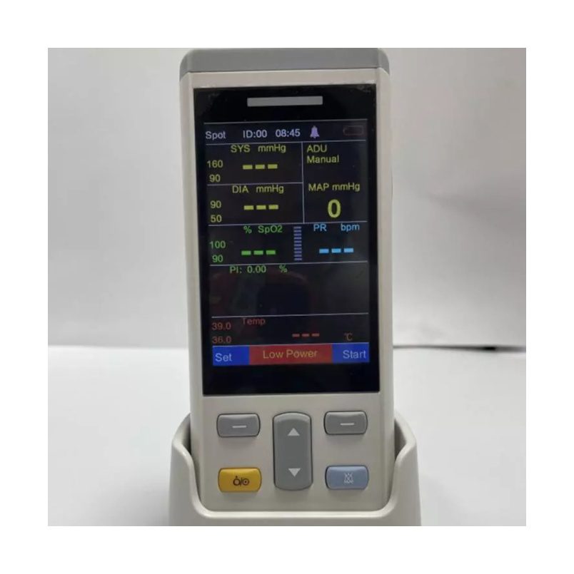 LANNX Manufactory Simulator 5 Lead Device Usb Stress Cable Ecg Machine With Analyzer Pocket Color Lcd Display Portable Ecg