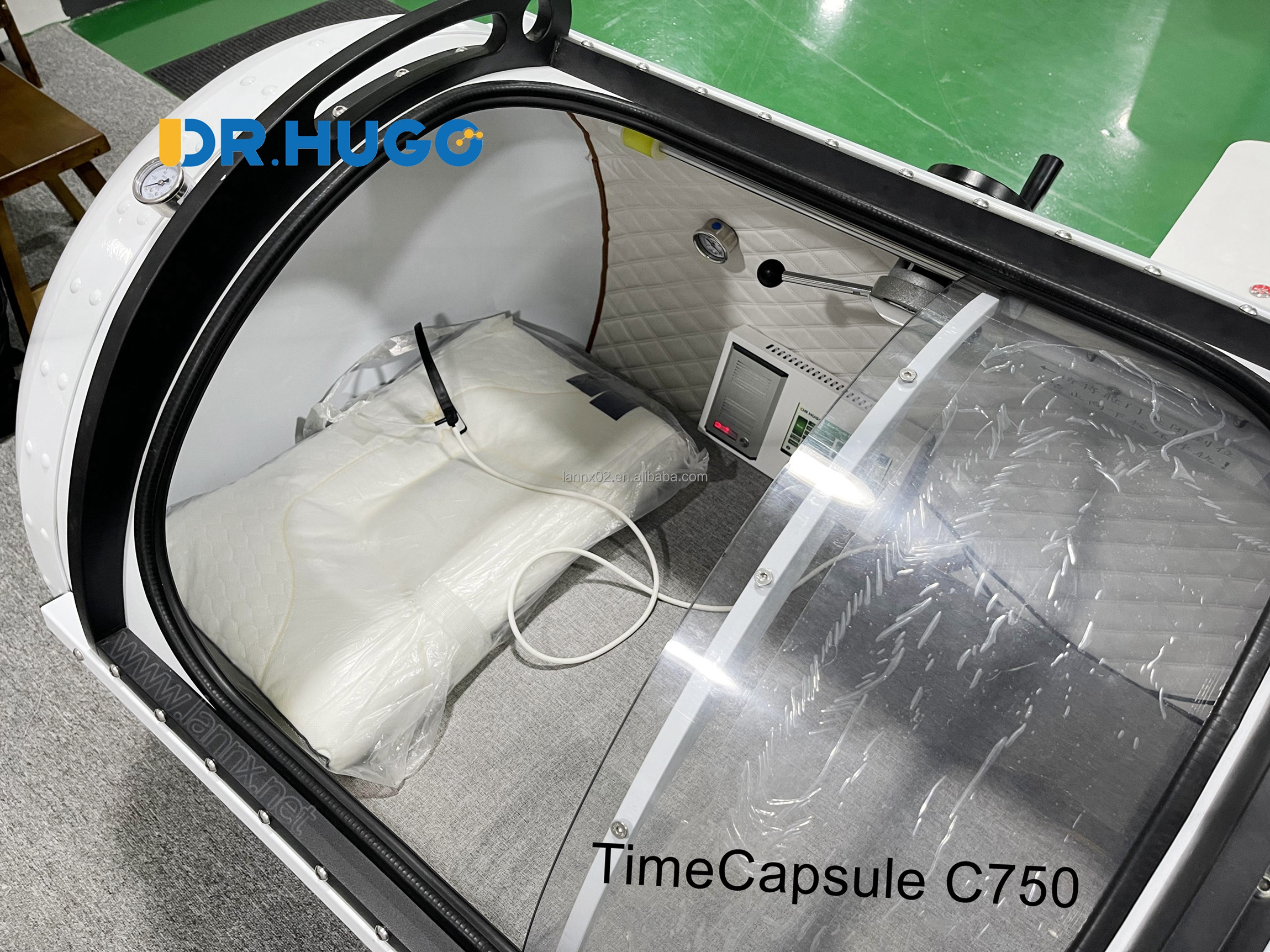 DR.HUGO TimeCapsule C750 Factory price Hard Shell Oxygen Hyperbaric Chamber Bulgaria Home Hbot Chamber Camara Hiperbaricas