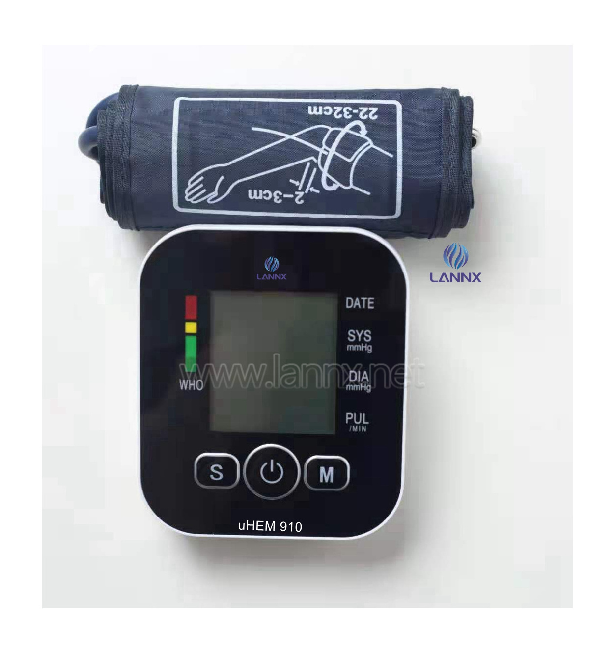 LANNX uHEM 910 Bp Check Blood Pressure Monitor Digital Tensiometre Pressure Checking Machine Price Tansiyon Aleti