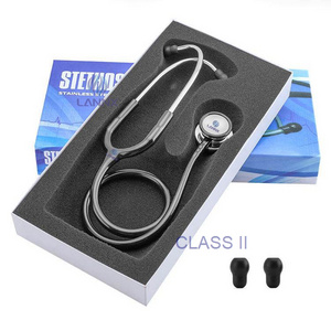 LANNX CLASS II Hot Sale Miulti-functional Stethoscope precordial customized Estetoscopio doctor use Dual Head Stethoscope