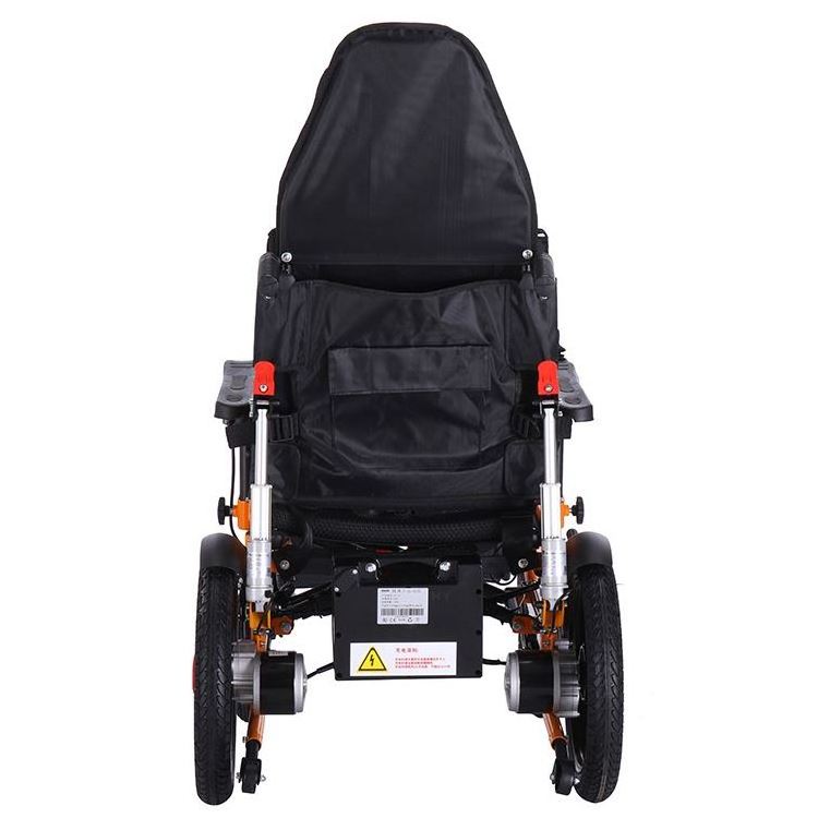 full automatic Lie Down lightweight electric wheel chair price wheelchair disabled Reclining silla de ruedas elektro rollstuhl