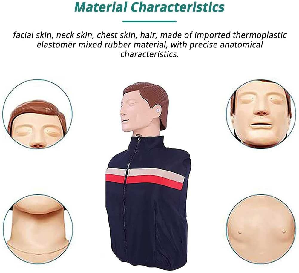 Hot Sales Dummy CPR Manikin for First Aid Training Simulation CPR AED Mannequin with controller Fully Automatic cpr dummies