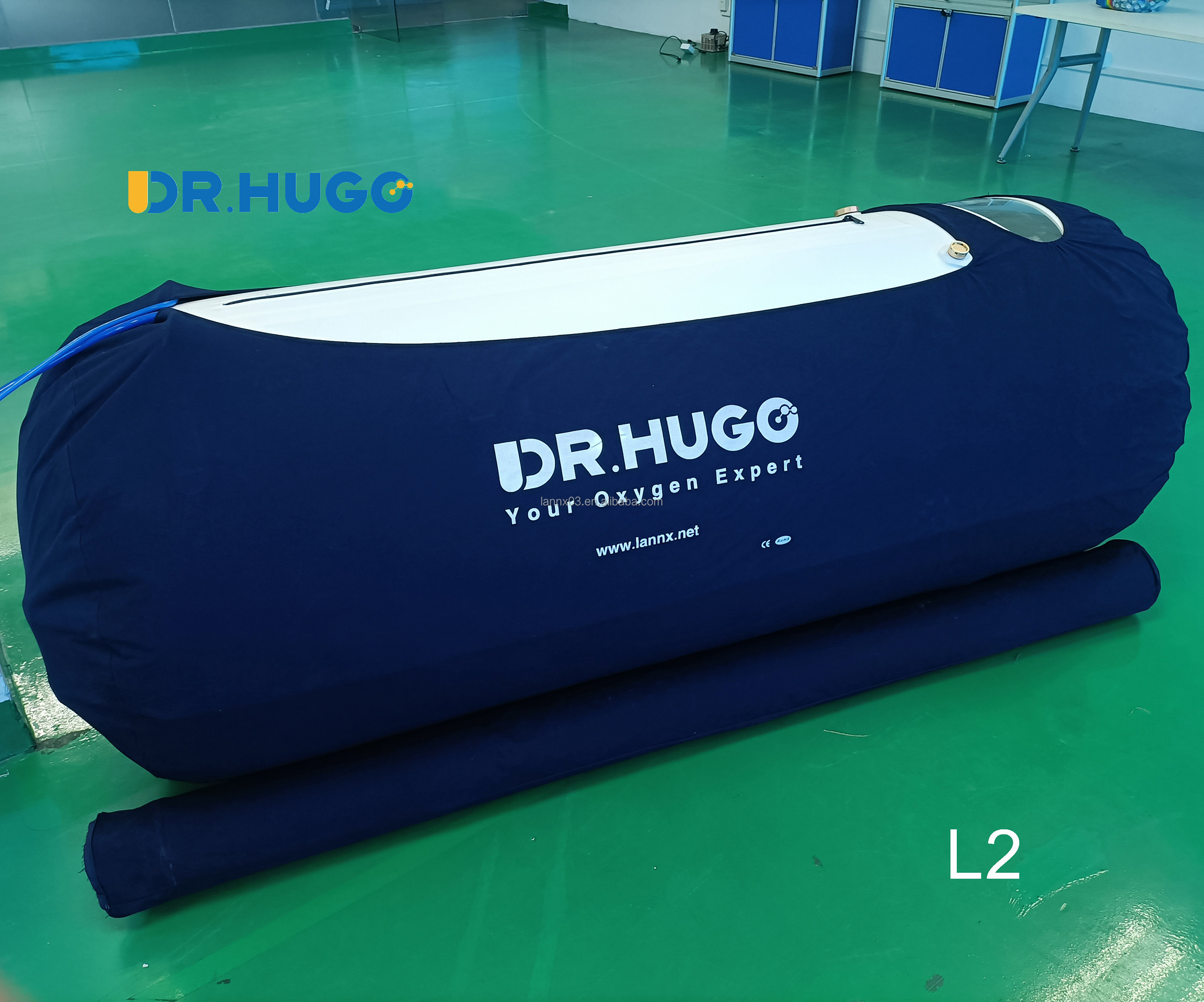 DR.HUGO L2 Best selling Portable Hyperbaric Oxygenation Chamber 1.0~1.5ata HBOT Soft Hyperbaric chamber mini Camara Hiperbaricas