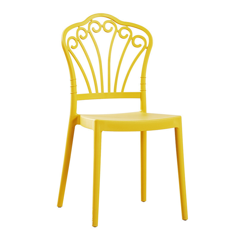 Wholesale Outdoor Chiavari Tiffany Chairs Chaises Garden Crown Wedding Chair Pp Plastic Hotel Chair For Events Party