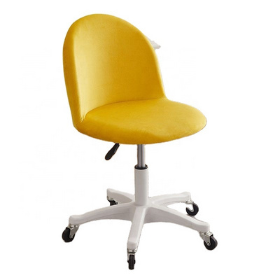 Computer chair household bedroom makeup rotating chair lifting pulley backrest student learning office chair