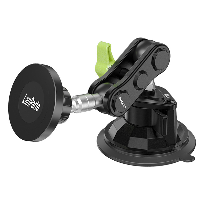 LanParte Car Phone Holder Phone Holder Magnet Mount Strong Sticky Adhesive suction cup dashboard 360 Rotating Anti-Shake