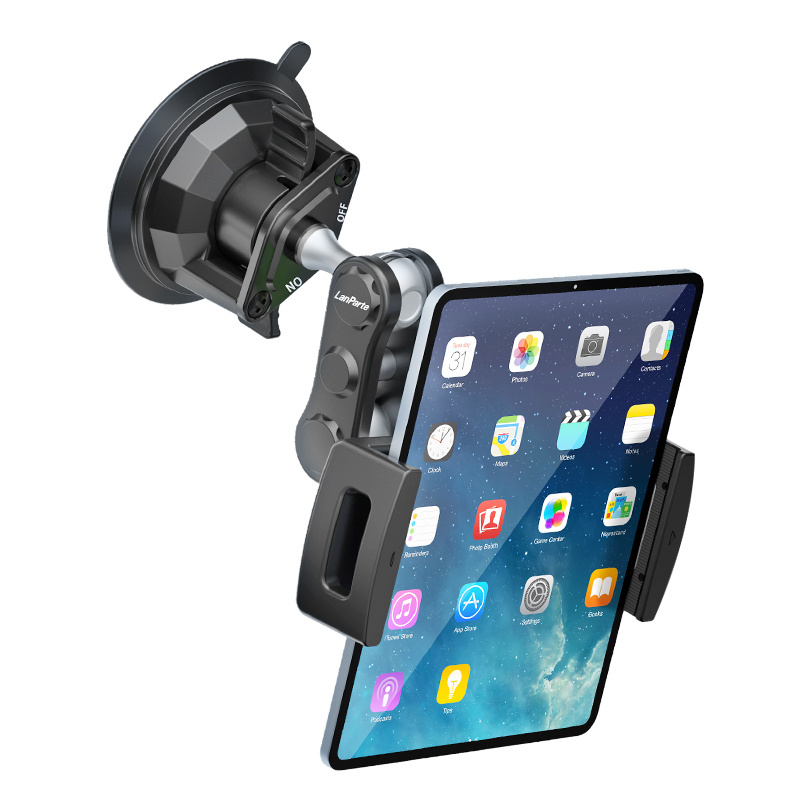 2023 High Quality Adjustable Foldable Desktop Car Dashboard Tablet Stand Holder Mount for IPad