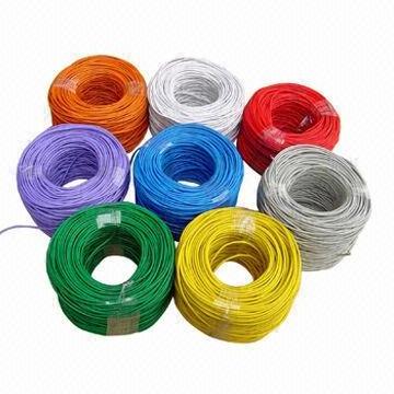 thin electrical wire colors black/grey/blue/brown/yellow/green/white