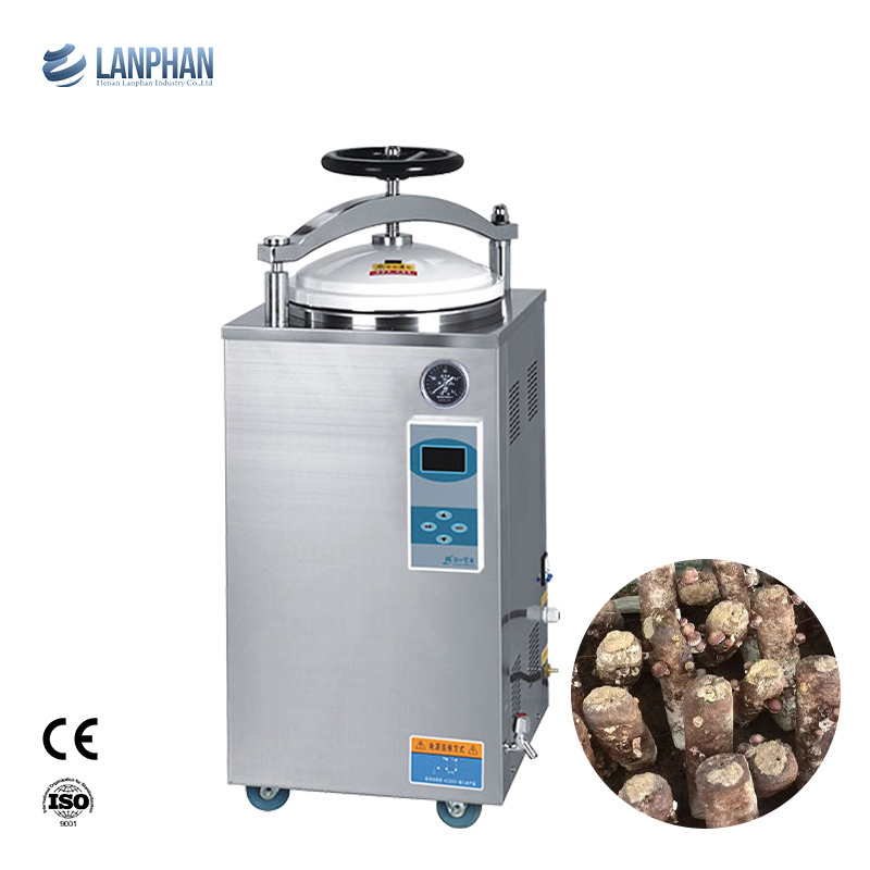 large esterilizador 35l 100 liter 500 liter for mushroom substrate canned food industrial autoclave sterilizer price