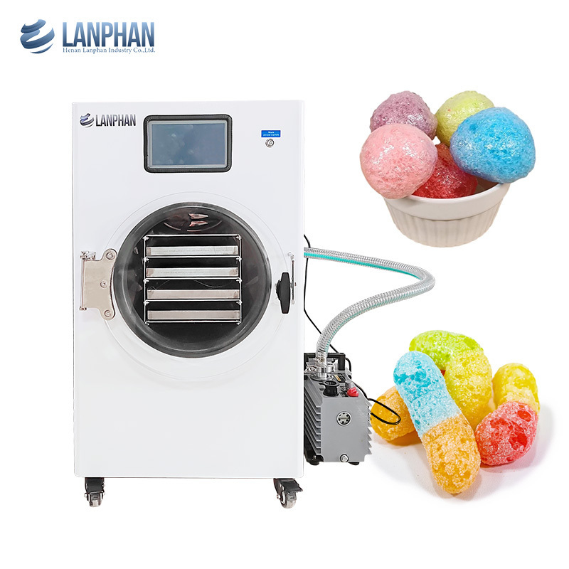 Home use 6kg 8kg 10kg 15kg vacuum freeze dried candy dryer machine hot sale in Germany