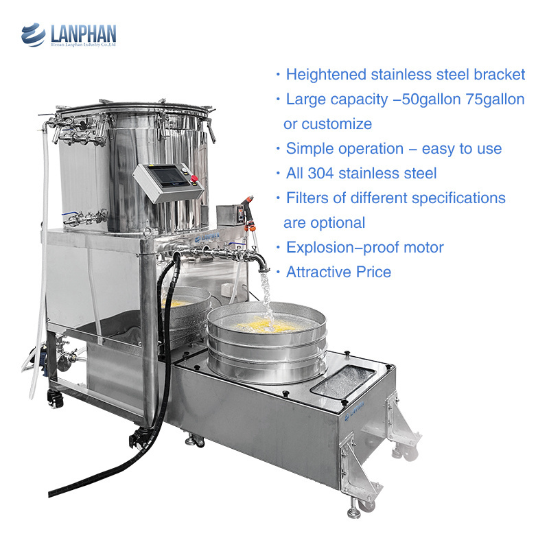 solventless extracts herb oil extractor ice water extraction machine