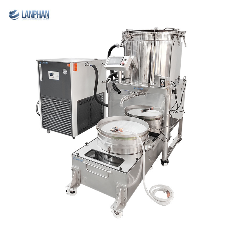 solventless extracts herb oil extractor ice water extraction machine