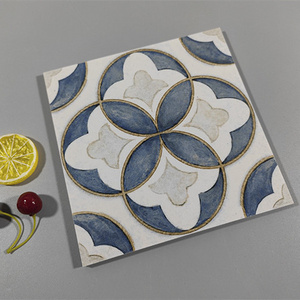 Wholesale vintage enamel tiles 200*200MM antique tiles hotel kitchen bathroom deco tiles for floor and wall