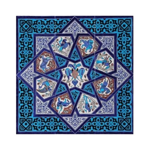 High Quality Islamic handmade ceramic tiles 600*600mm floor tile carpet wall tile for interior and exterior decorations