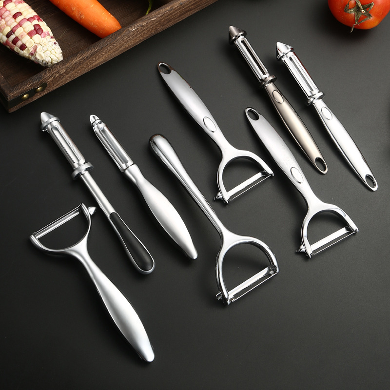 Potato Carrot Peeler Silcer Kitchen Cooking Tools Accessories Stainless Steel Vegetable Fruit Peeler Scraper