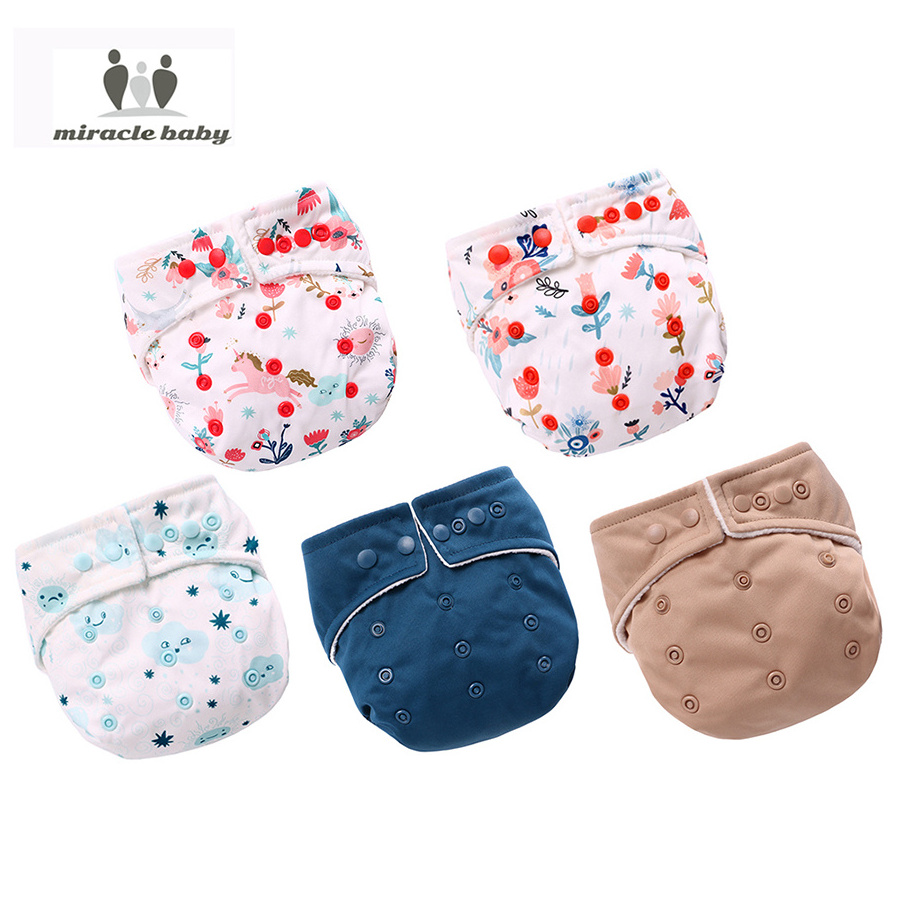 Factory Direct High Quality Washable baby diapers wholesale Waterproof couche bebe en gros Wholesale reusable diapers