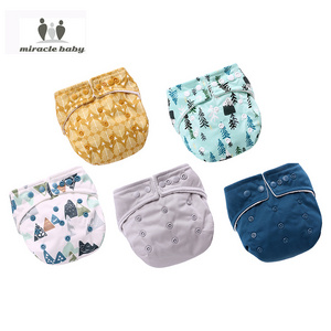 Factory Direct High Quality Washable baby diapers wholesale Waterproof couche bebe en gros Wholesale reusable diapers