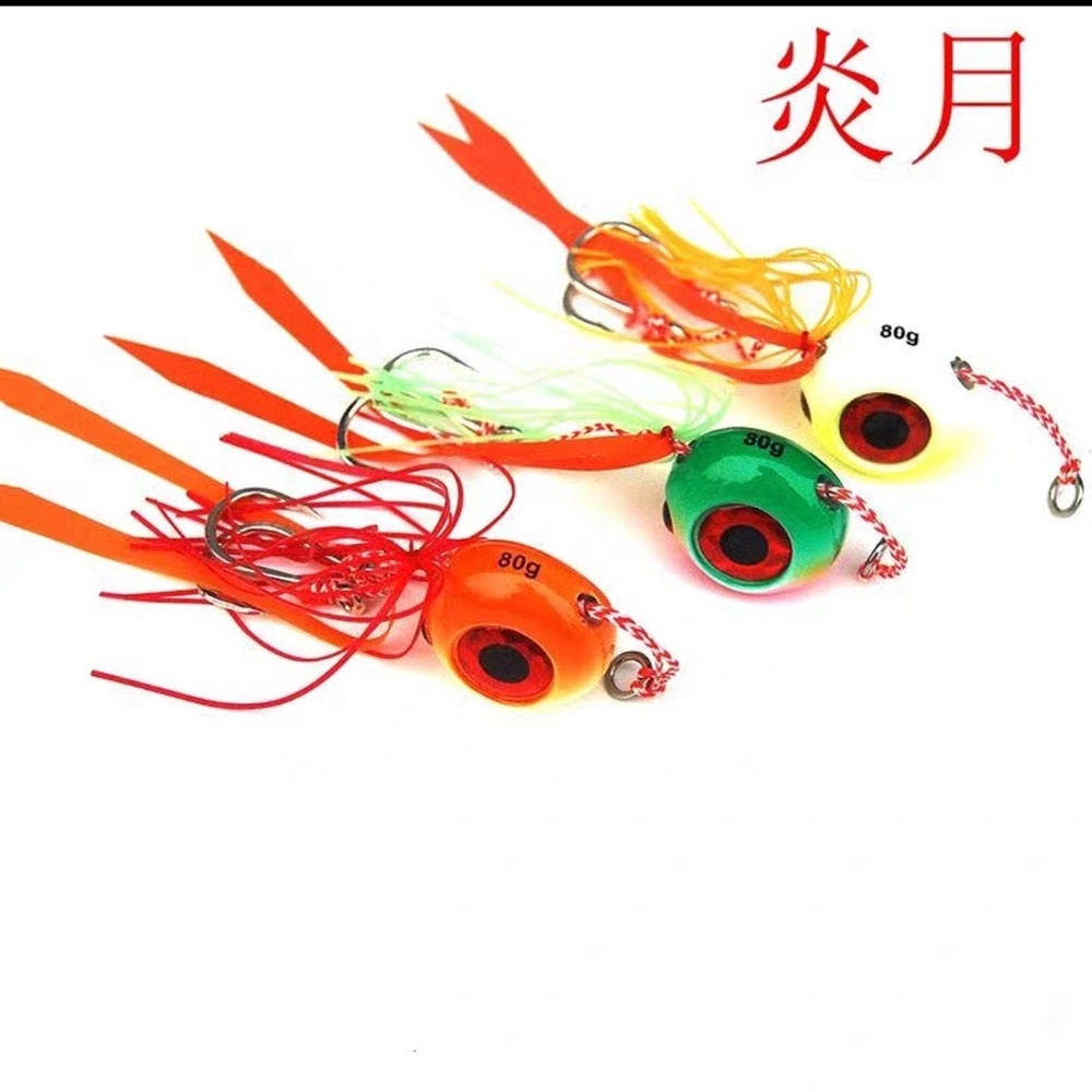 Luminous best Sale Bass fishing swing jig head inchiku lure fishing lure tungsten jig head ice fishing LQL1368