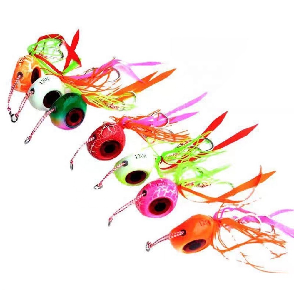 Luminous best Sale Bass fishing swing jig head inchiku lure fishing lure tungsten jig head ice fishing LQL1368