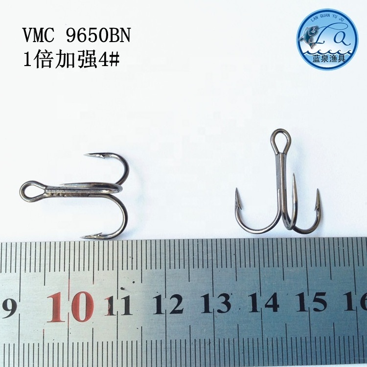 2019 Lanquan hot wholesale fishing accessories fishing hook VMC #9650 treble  hook