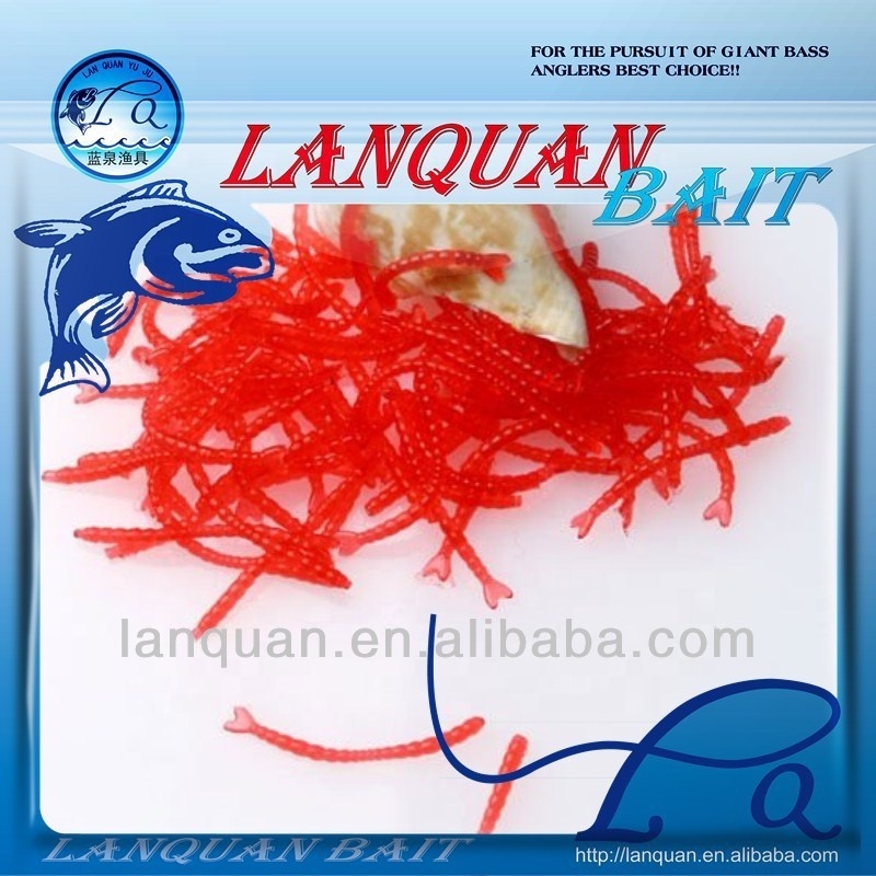 LANQUAN hot new fashion high quality artificial fishing lure -WORM soft plastic bait