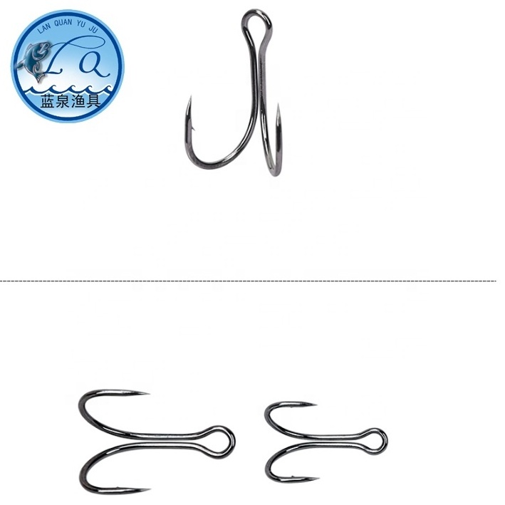 2019 Lanquan hot wholesale fishing accessories fishing hook double hook