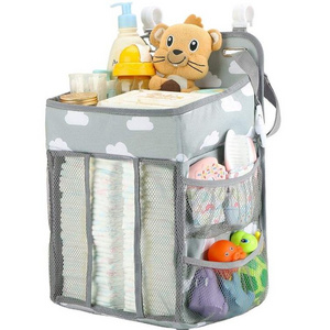 Hanging Baby Diaper Caddy Organizer Storage For Baby Essentials Nursery Diaper Caddy Organizer