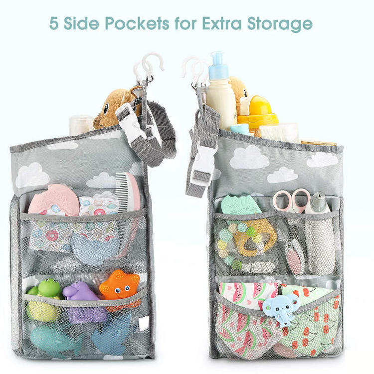 Hanging Baby Diaper Caddy Organizer Storage For Baby Essentials Nursery Diaper Caddy Organizer