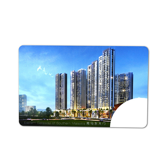 CR80 Card Size 85.5*54*0.9mm MIFARE DESFire EV1 8K security 13.56MHz RFID White Blank PVC cards